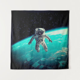 TAPETE DE PAREDE ASTRONAUTA SEM CORDA