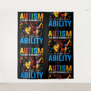Tapete De Parede Autismo Não É Deficiência É Diferente