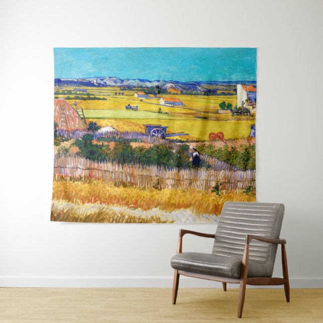 Tapete De Parede Autumn Countryside, Van Gogh (In Situ (Horizontal))