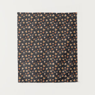 Tapete De Parede Autumn Dark Moody Terracotta Cottagecore Floral