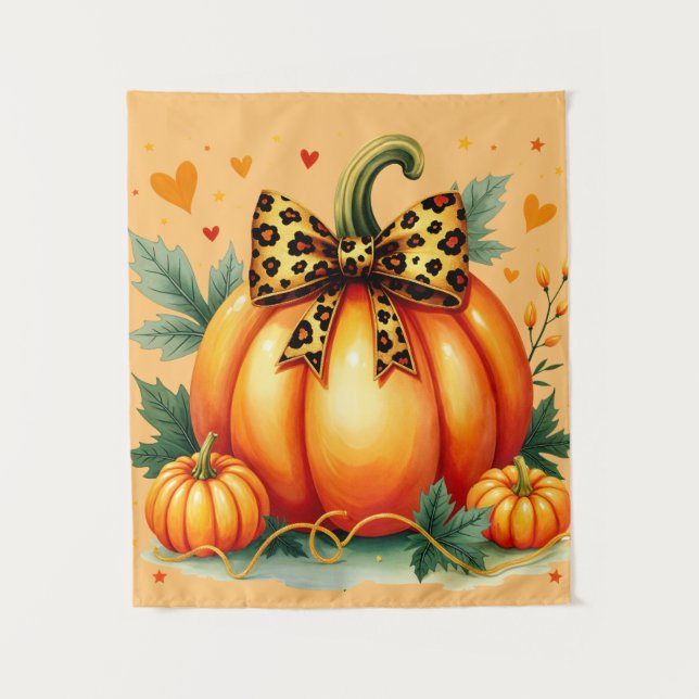 Tapete De Parede Autumn Pumpkin (Frente)