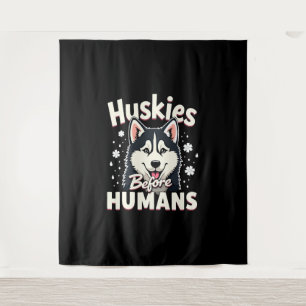 Tapete De Parede Aventura de trenó puxado por cães Equipe Husky Inv