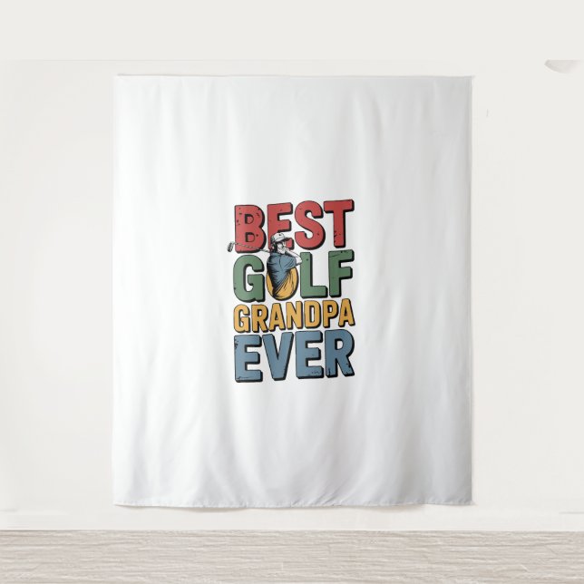 Tapete De Parede Avô de Golf Nunca (Frente)