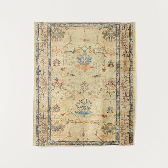 Tapete De Parede Azul Amarelo fino feito de cinza  (Frente)