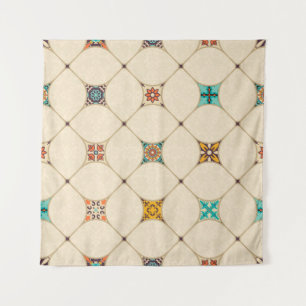 Tapete De Parede Azulejo de retalhos incolor com o Islã, Árabe