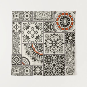 Tapete De Parede Azulejo sem falhas com o Islã, árabe, indiano