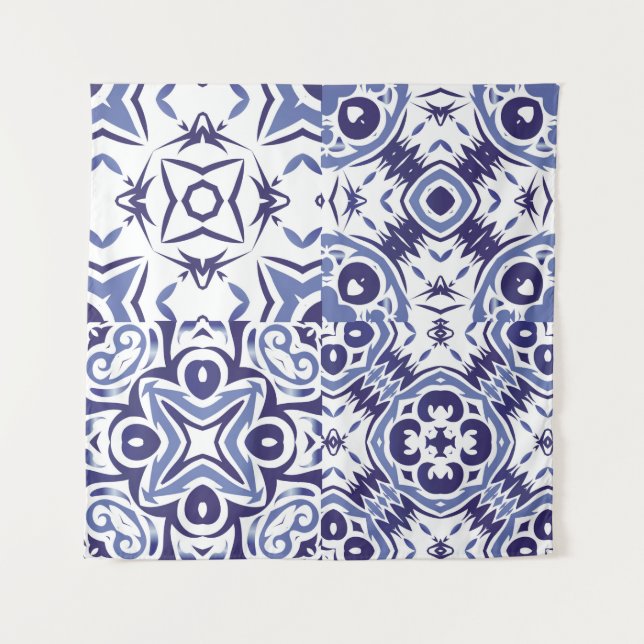 Tapete De Parede Azulejos azulejo cerâmicos de cor decorativa. Fash (Frente)