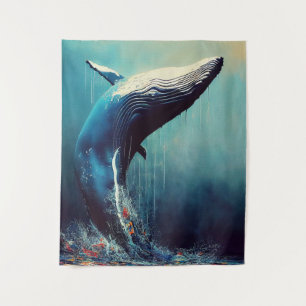 Tapete De Parede Baleia Azul, Baleia Animal Discovery Natureza Adve