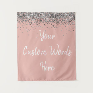 Tapete De Parede Ballet Rosa Personalizado Prata Caixa de Fotos Per