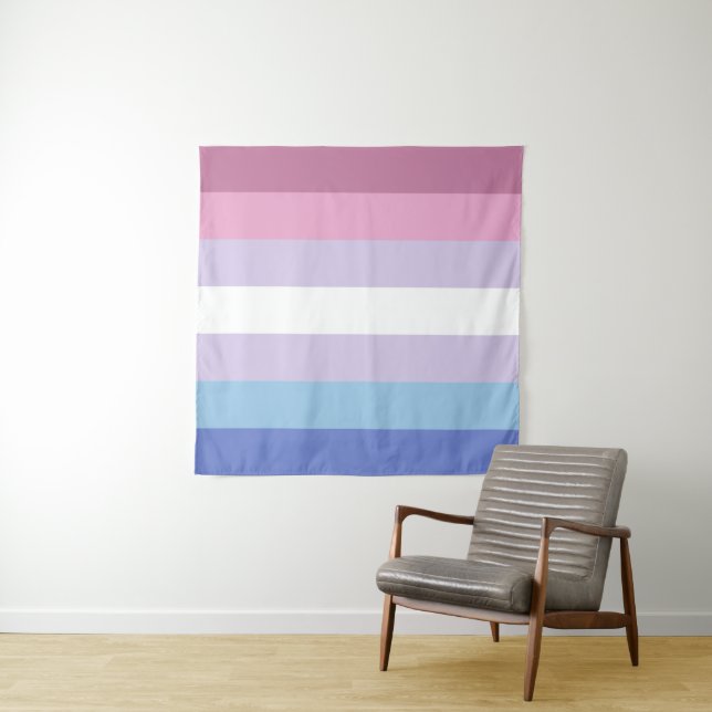 Tapete De Parede Bandeira Bigender 57 x 57 (In Situ (Horizontal))