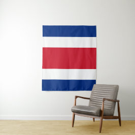Tapete De Parede bandeira da Costa Rica