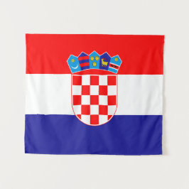 Tapete De Parede Bandeira da Croácia