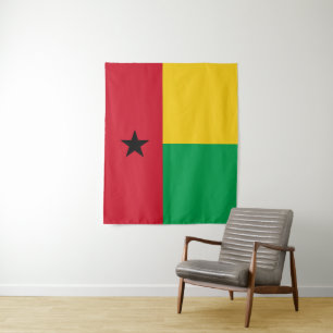 Tapete De Parede Bandeira da Guiné-Bissau