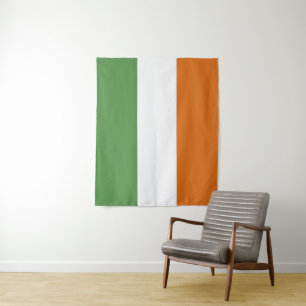 Tapete De Parede Bandeira da Irlanda