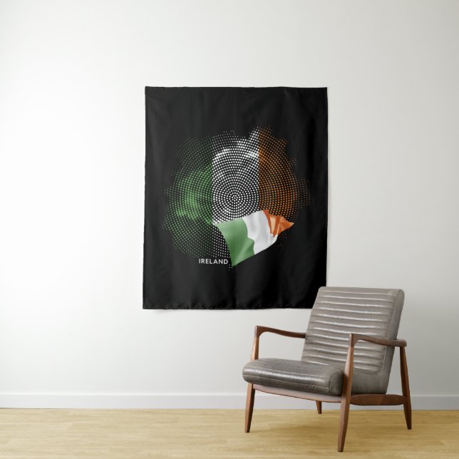 Tapete De Parede bandeira da Irlanda (In Situ)
