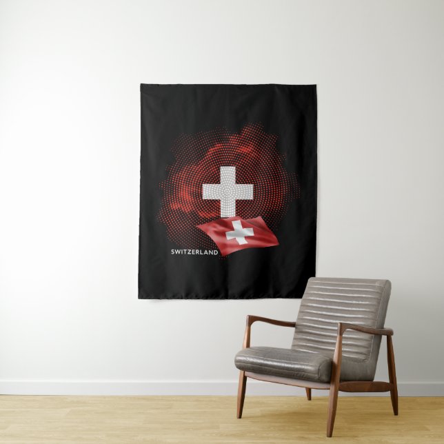 Tapete De Parede bandeira da Suíça (In Situ)