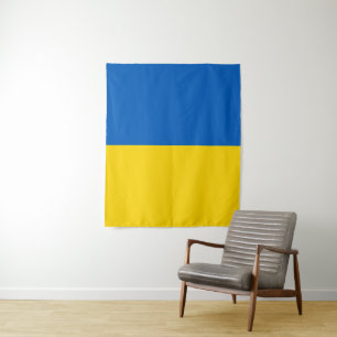 Tapete De Parede Bandeira da Ucrânia