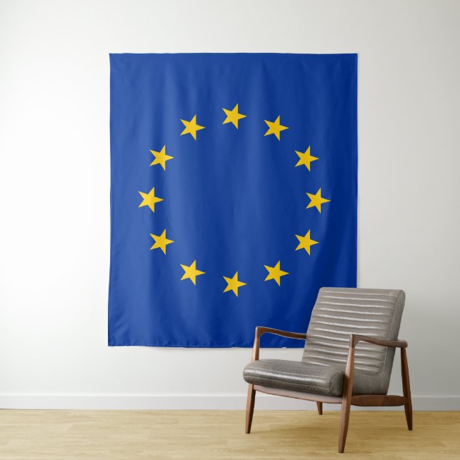 Tapete De Parede Bandeira da União Europeia (In Situ)