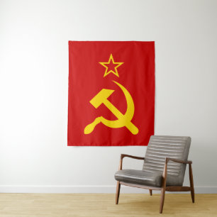 Tapete De Parede Bandeira da URSS - Bandeira da União Soviética