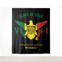 Bandeira das Ilhas Virgens dos EUA, Classe, Vermel