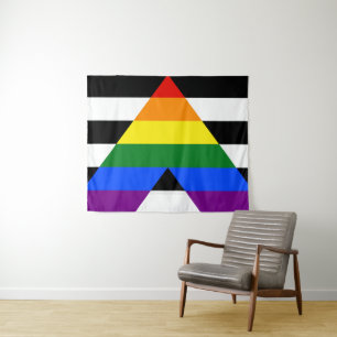 Tapete De Parede Bandeira de aliado straight da SlipperyJoe's lisa 