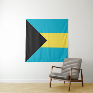Tapete De Parede Bandeira de Bahamas