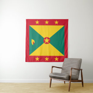 Tapete De Parede Bandeira de Grenada