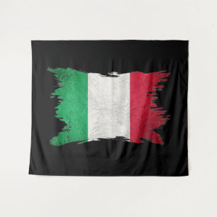 Tapete De Parede Bandeira de Grunge Itália, bandeira italiana, cur