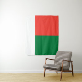 Tapete De Parede bandeira de Madagáscar