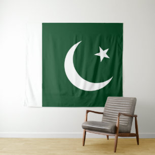 Tapete De Parede Bandeira de Paquistão grande