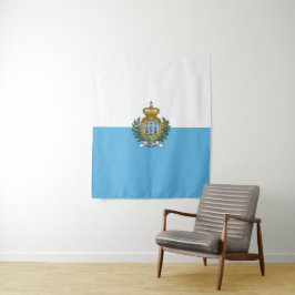 Tapete De Parede Bandeira de São Marino