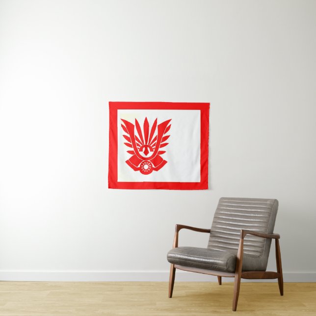 Tapete De Parede Bandeira de Tatenokai, Yukio Mishima (In Situ (Horizontal))