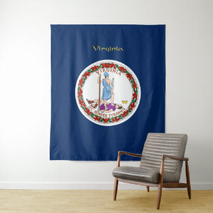 Tapete De Parede Bandeira de Virgínia