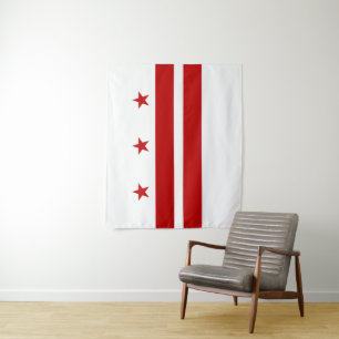 Tapete De Parede bandeira de Washington DC