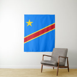 Tapete De Parede Bandeira do Congo