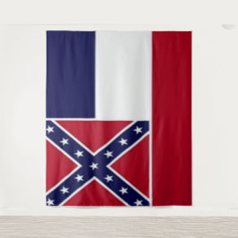 TAPETE DE PAREDE BANDEIRA DO ESTADO DO MISSISSIPPI