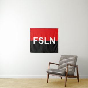 Tapete De Parede Bandeira do FSLN