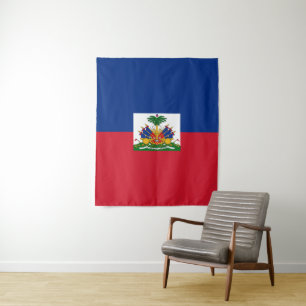 Tapete De Parede Bandeira do Haiti