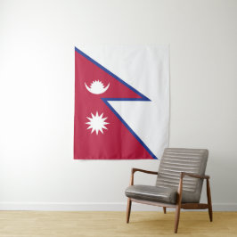 Tapete De Parede Bandeira do Nepal