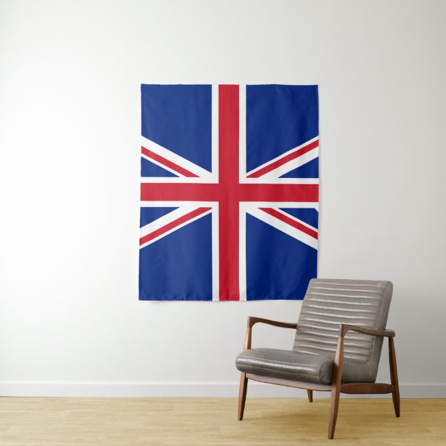 Tapete De Parede Bandeira do Reino Unido (In Situ)