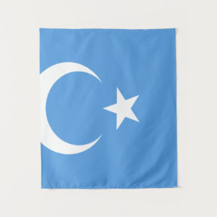 Tapete De Parede Bandeira do Uigur do Turquestão Oriental