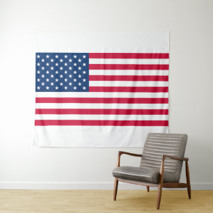 Tapete De Parede Bandeira dos EUA - Estados Unidos da América - Pa