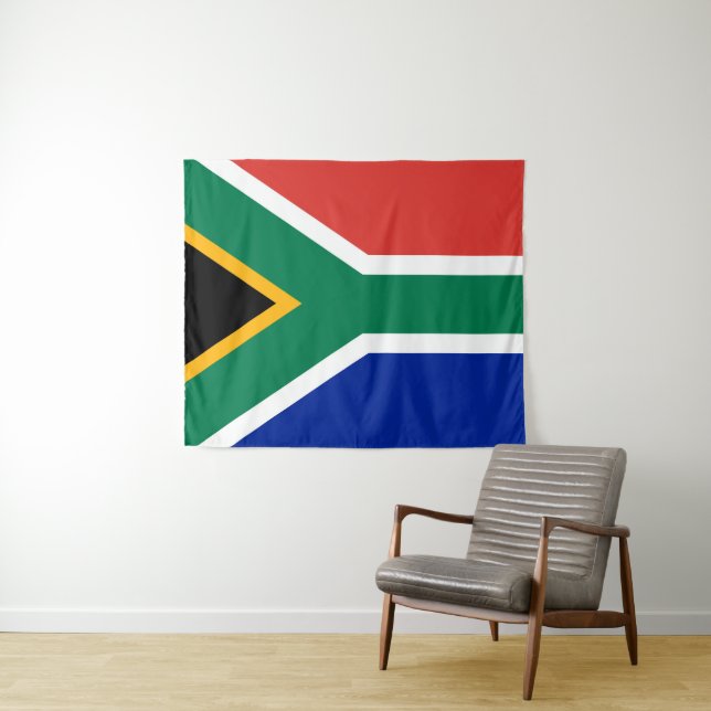 Tapete De Parede Bandeira Patriótica da África do Sul Bokke (In Situ (Horizontal))