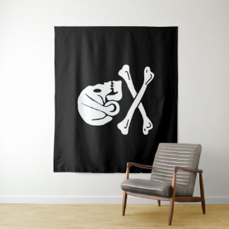 Tapete De Parede Bandeira Pirata Henry Every