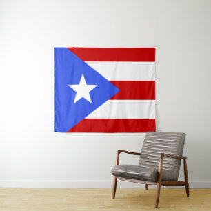 Tapete De Parede bandeira Porto Rico