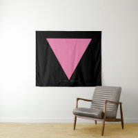 bandeira triângulo rosa SlipperyJoe's símbolo rosa