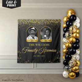 Tapete De Parede Banner de Reunião Personalizada da Família, 2 Foto