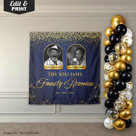 Tapete De Parede Banner de Reunião Personalizada da Família, 2 Foto