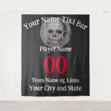 Bar do Tiki nome da cidade estado slogan Camiseta