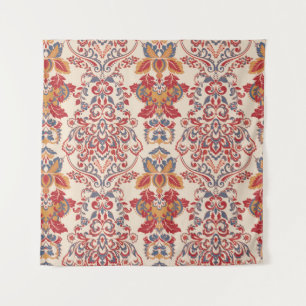 Tapete De Parede Barroco Floral Vintage Design